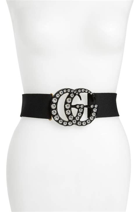 gucci crystal belt elastic|gucci belt outlet online.